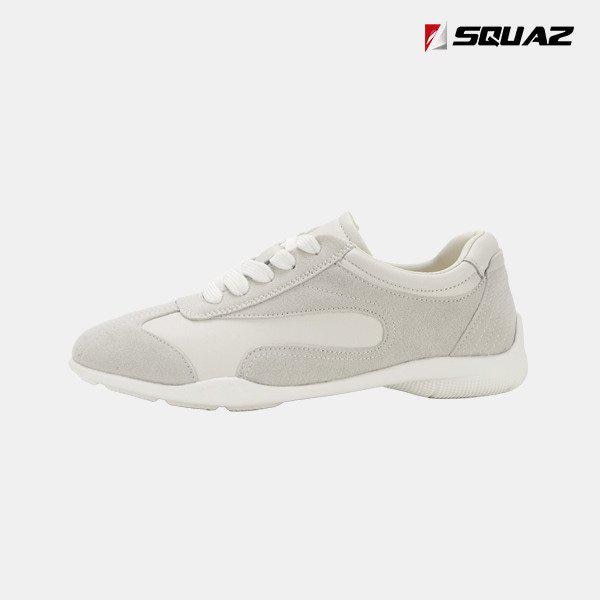 女性用カジュアルスニーカー 天然牛革運動靴 SSS705