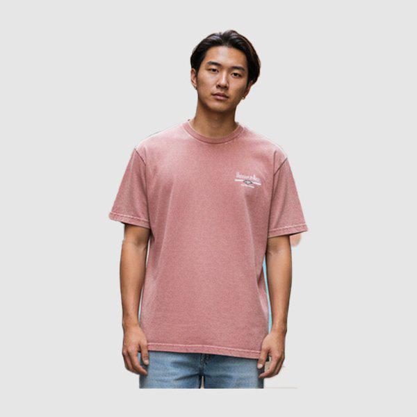 HBL オムグレイ ビンテージ グラフィック 半袖Tシャツ UR121CRS21-CPK1