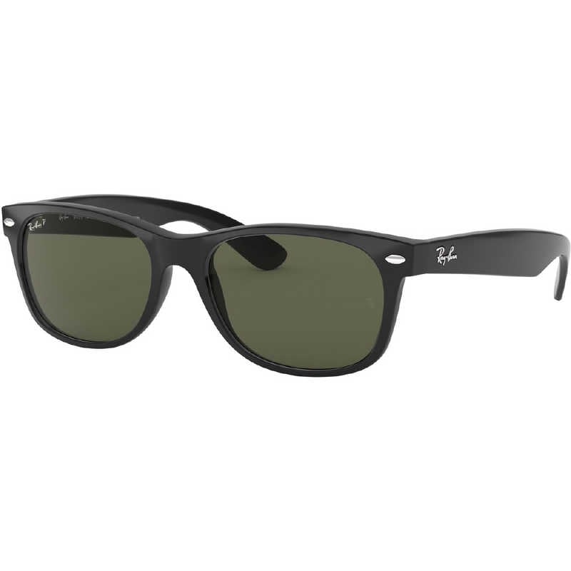 レイバン　Ray-Ban サングラス NEW WAYFARER RB2132F 901/58 55mm ブラック/ポラライズドグリーンクラシックG-15　RB2132F
