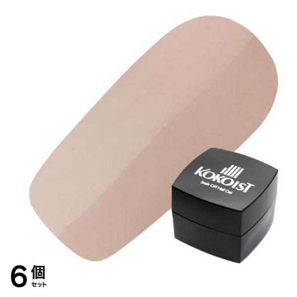 KOKOIST(ココイスト) エクセルライン ソークオフカラージェル E-78S ヌーディストビーチ 2.5g 6個セット