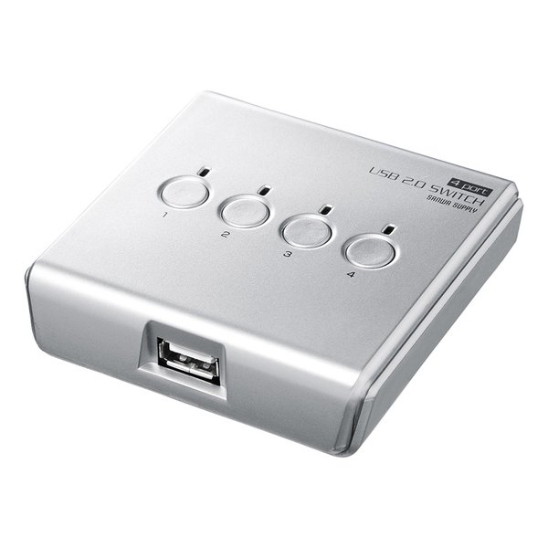 USB2.0手動切替器 4:1 SWUS24N