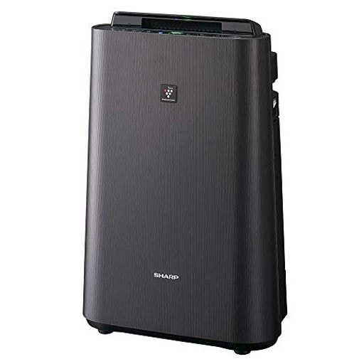 シャープ 加湿 空気清浄機 KC-J50C-H プラズマクラスター 7000 薄型デザイン 花粉 静電気抑制 PM2.5対応 【使い捨てプレフィルター3枚同梱】 空気清浄 23畳 加湿量500ML グ