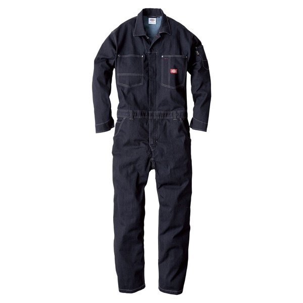 CORDURAストレッチデニムツナギD-756 インディゴ SS インディゴ CORDURA ストレッチデニムツナギ