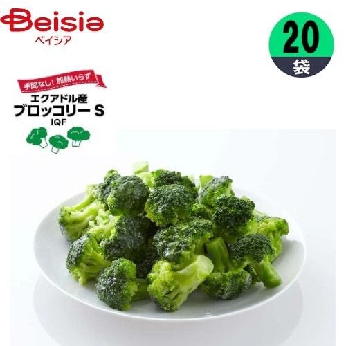 冷凍野菜 富士通商 IQF 自然解凍ブロッコリーS（エクアドル産） 500g×20個 おかず まとめ買い 業務用 冷凍 8,583円