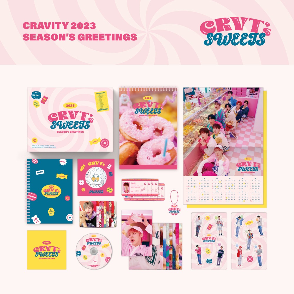 [特典] CRAVITY 2023 SEASONS GREETINGS シーグリ / カレンダー / シーズングリーティング