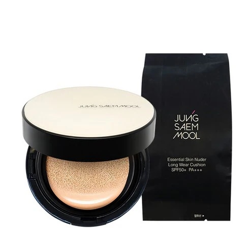 エッセンシャルスキンヌーダーロングウェアクッション14g-本品+詰め替え