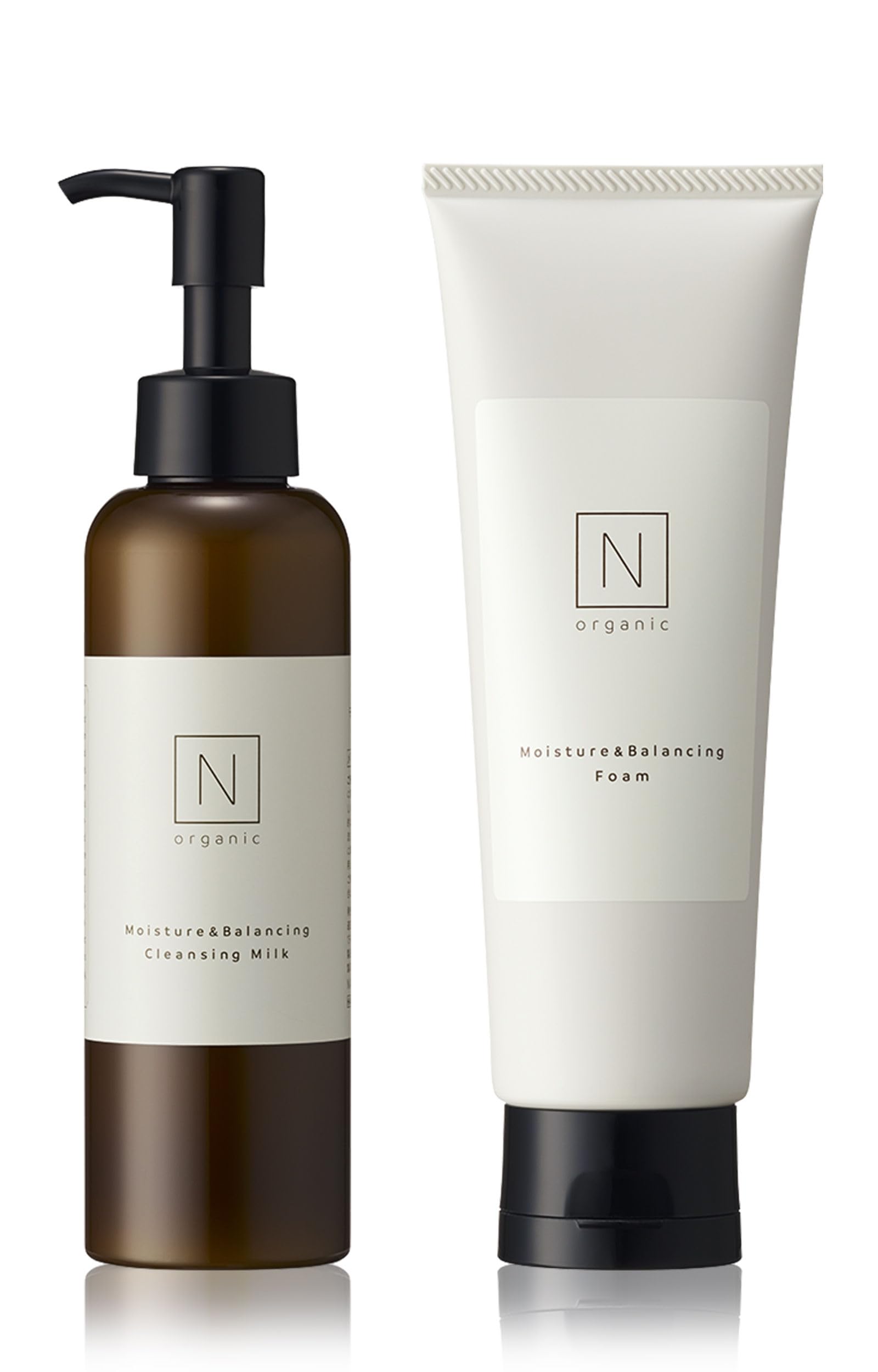 N organic クレンジング&洗顔セット 保湿力 濃密泡 汚れを吸着 スイートシトラスの香り エヌオーガニック