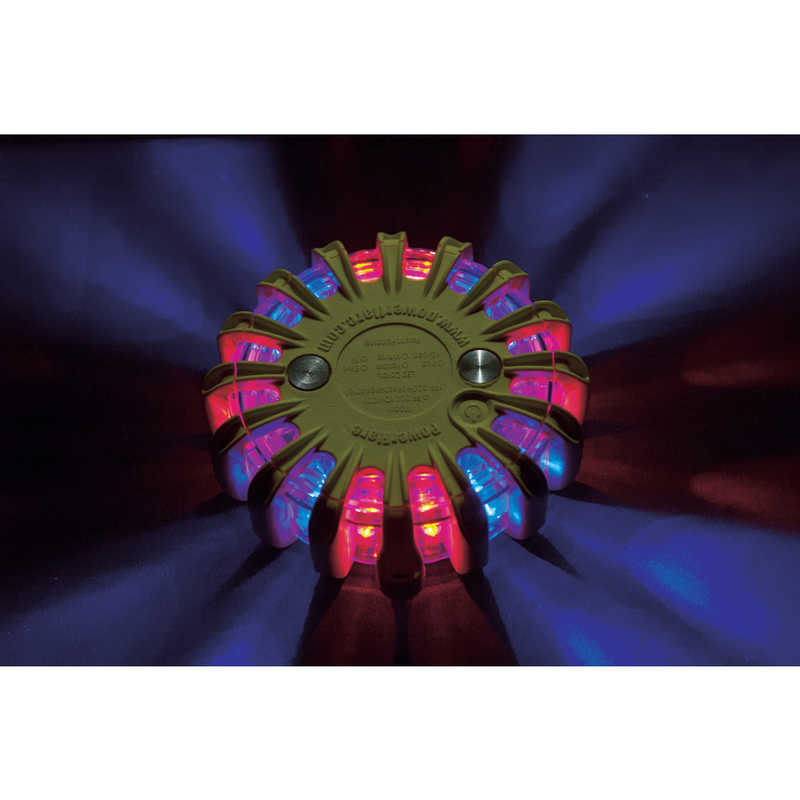 パワーフレア社　PF セーフティライト 赤青　PF210RBY