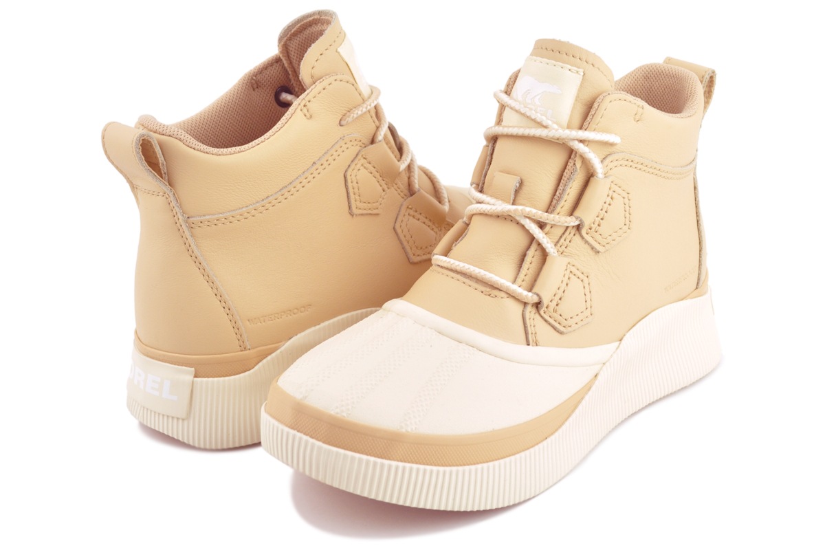 アウトアンドアバウト４クラシック　ウォータープルーフ セラミック ハニーホワイト 防水 レディース スニーカー nl5153-209