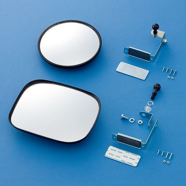 簡易タイプミラー 壁角15BK