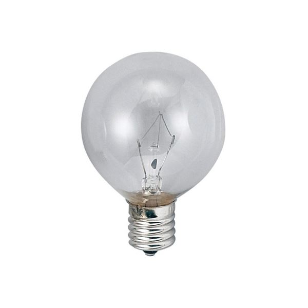 (まとめ)YAZAWA ベビーボール球 G50 E17 25W クリア G501725C(×20セット)
