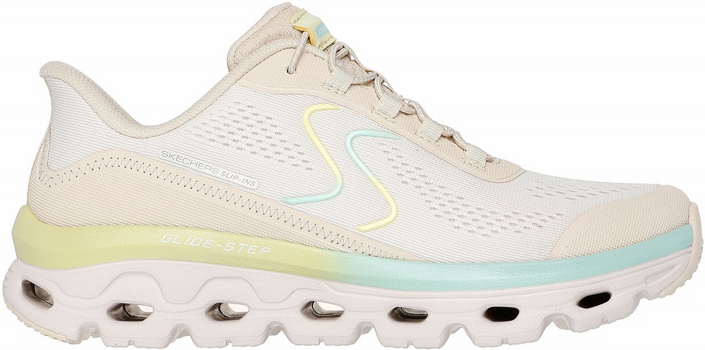 スケッチャーズ SKC-180272-NTMT-23.0 レディース スニーカー スリップインズ グライドステップ ソール（ナチュラル・サイズ：23.0cm） SKC180272NTMT230