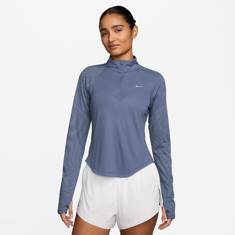 ナイキ ウィメンズ テンポ DF FLSH ハーフジップ L/S トップ 陸上＆ランニング ウェア プラクティスシャツ HV2997