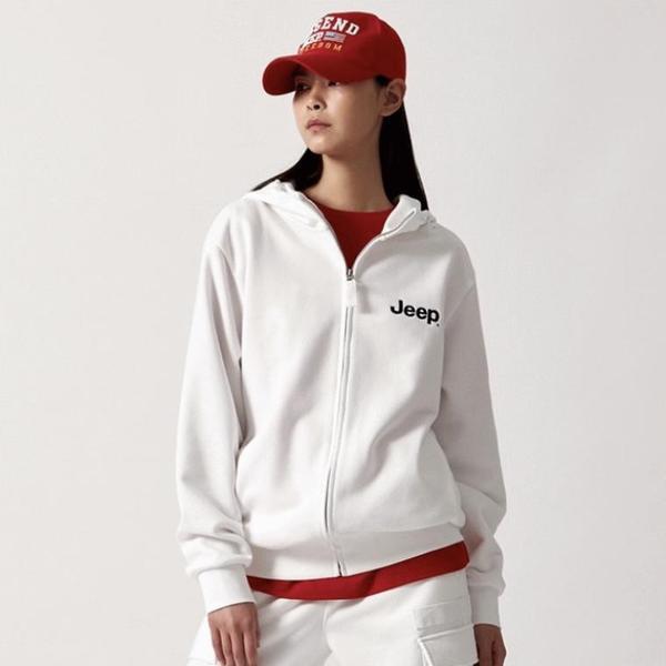 JEEP 男女共用 コンパス スモールロゴ フード付きジップアップ_12_A JP1TZU013_12