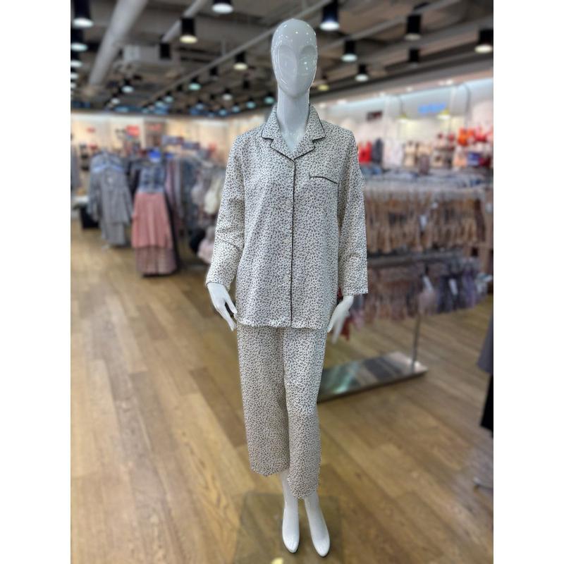 [坡州店] [] ポリシャムーズヒョウ柄レディースパジャマ IV[WPA2453W]