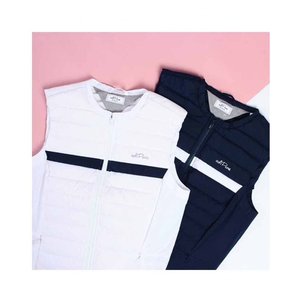 アディダスゴルフエキシビションアイテム/アディダスアディピュアロングレディースパッド入りベスト