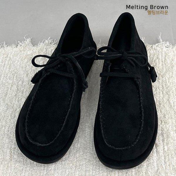 女性用秋靴 スエードモカシン KR31