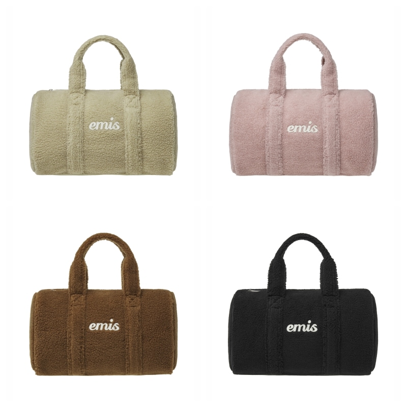 【EMIS】 SHEARLING DUFFLE BAG : 4COLORS
