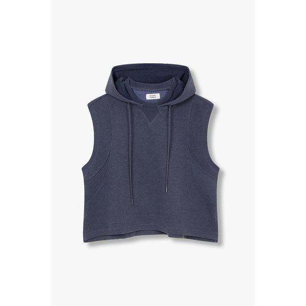 スリーブレスフードTシャツ 9106222219056