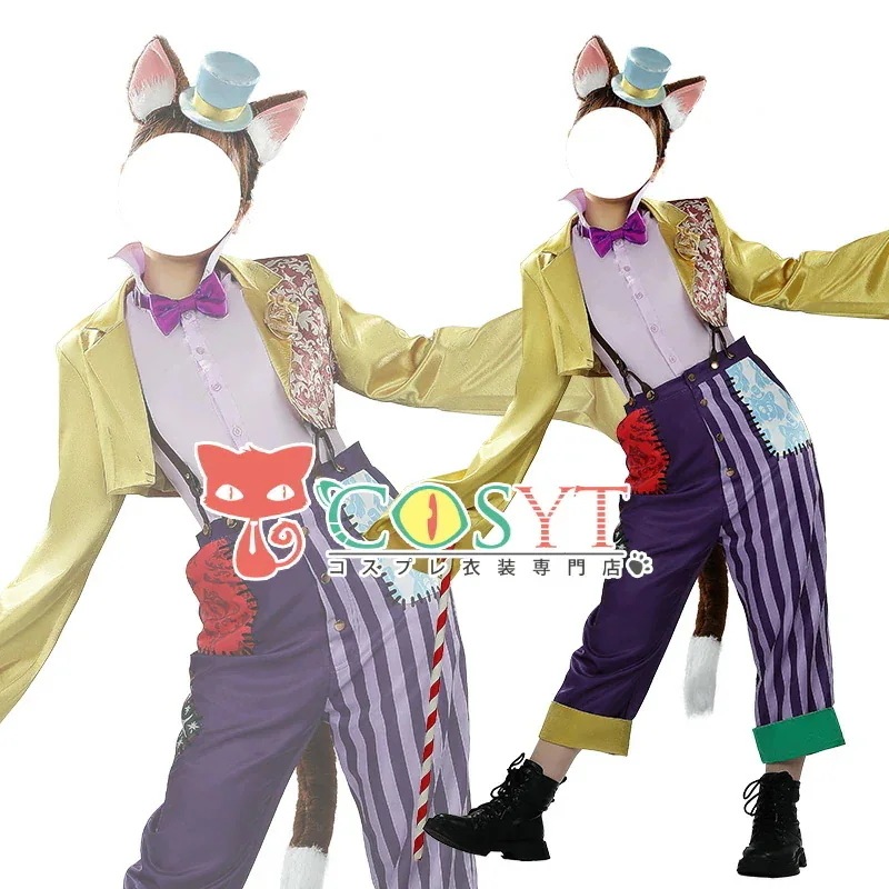 ツイステ風 ステージ・イン・プレイフルランド　～踊る人形と幻の遊園地～ ギデル コスプレ衣装 コスチューム シャツ 変装 仮装 コスプレ cosplay イベント パーティ ゲーム