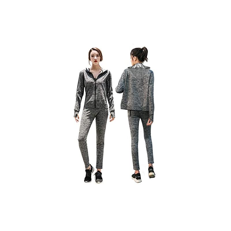 NANE サウナスーツ レディース【人気 芸能人が愛用 最強減量 発汗力 6 倍 】ウインドブレーカ