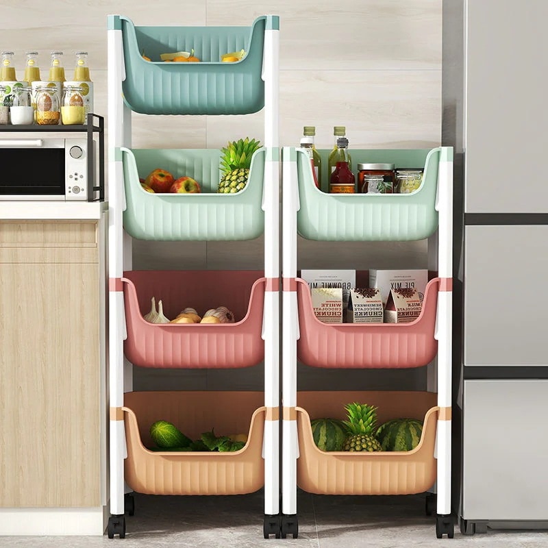 家庭用カートラックは収納が便利で荷重力が強い複数色から選べます丈夫で長持ち