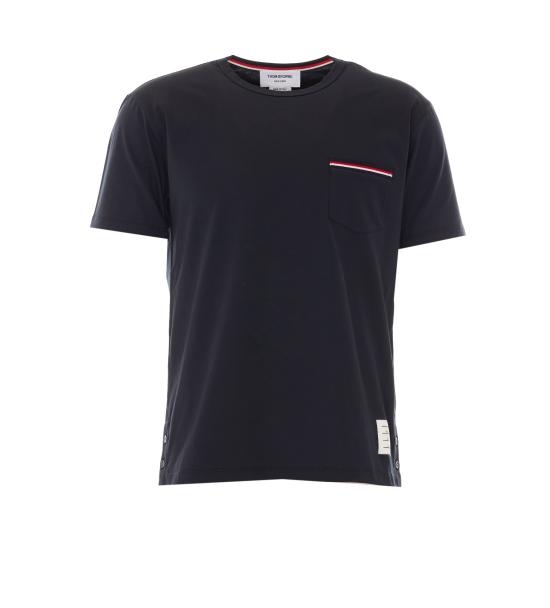 THOM BROWNE Men T-Shirts MJS010A 01454415 Blue