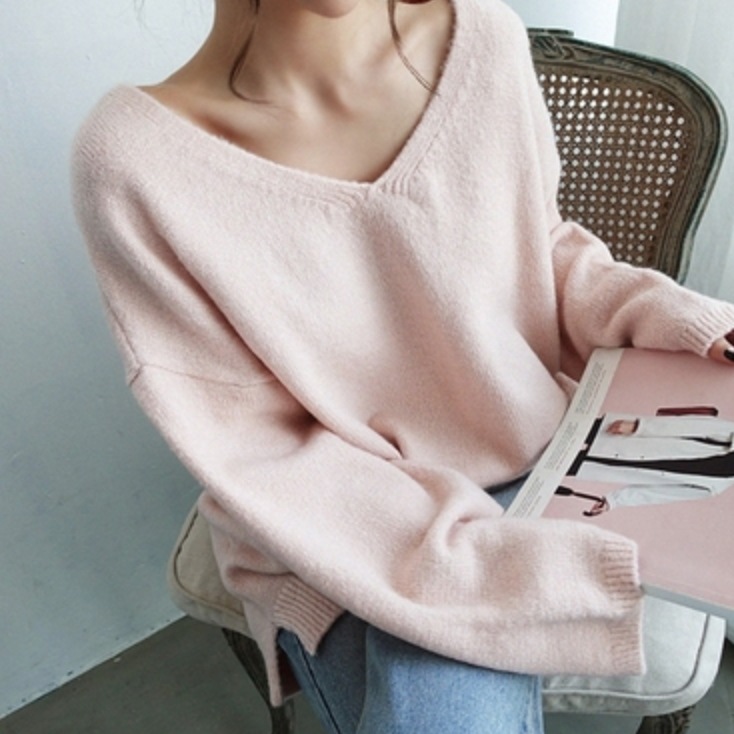 トップス デート カットソー ニットソー セーター 袖あり 長袖 かわいい 大人可愛い きれいめ シンプル カジュアル 大人 上品 おしゃれ お洒落 かっこいい レトロ 大人女子 こなれ感 キュート 5,318円