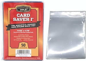 PSA鑑定用セット スリーブ50枚付き Card Saver 1 カードセイバー カードセーバー セミリジッド スリーブホルダー PSA BGS スリーブ 50枚 パック