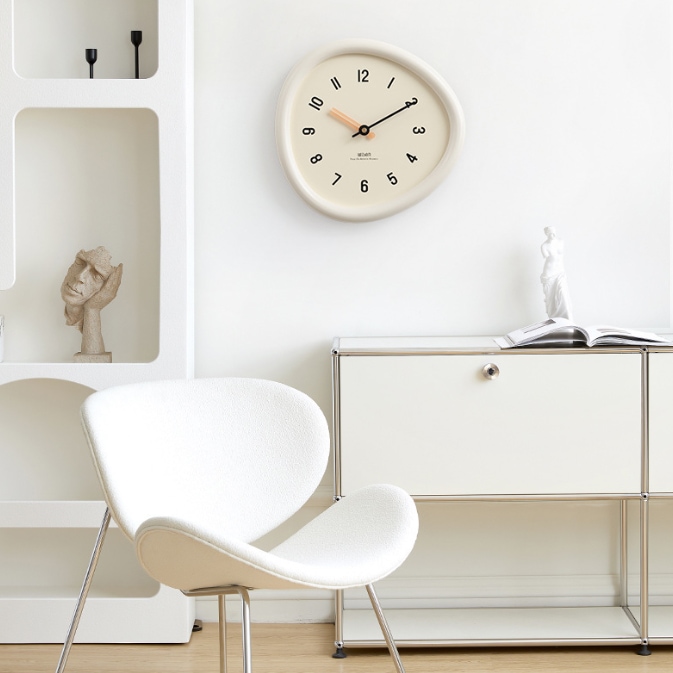 モダン 北欧 壁掛け 掛け時計 ローマ数字 ウォールクロック オシャレ オフィス リビング モデルルーム