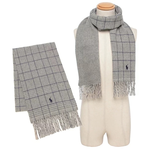 マフラー グレー メンズ レディース ユニセックス RALPH LAUREN PC0945 033