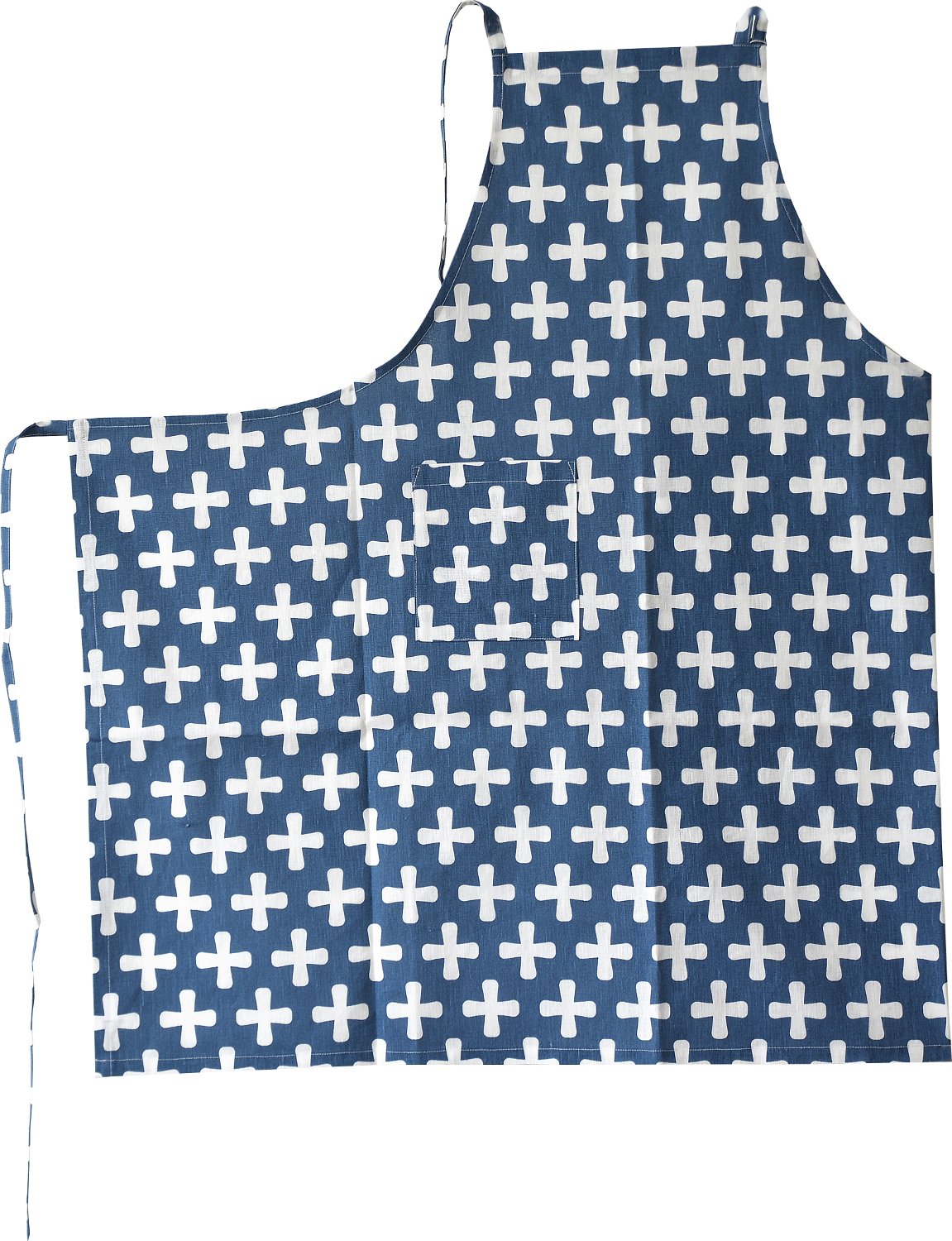 Kukshome エプロン リスト/ブルー フリーサイズ 17400013