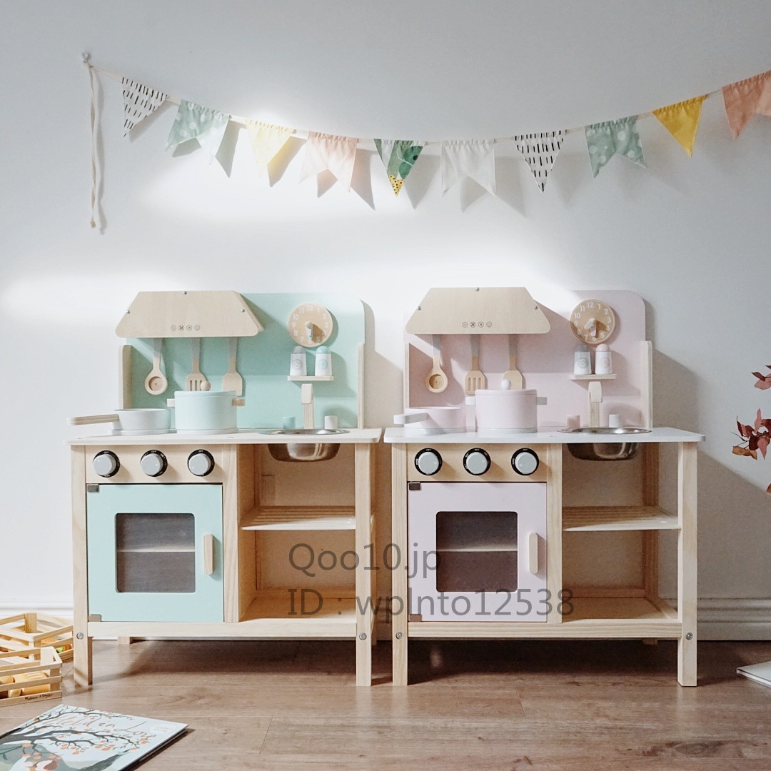 子供用プレイハウス キッチンおもちゃ 木製ストーブ ドロップシッピング 子供用プレイハウス 男の子と女の子へのギフト