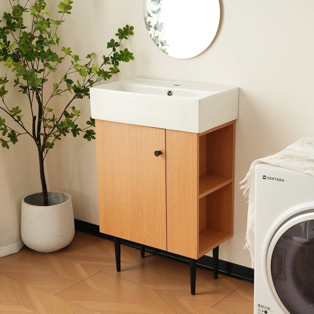 【国内即日発送】洗面化粧台 片開きタイプ 幅55cm 台のみ 化粧洗面台 リフォーム 下台 コンパクト洗面台 オシャレ シンプル 洗面所 収納洗面 蛇口 シングル 省スペース おしゃれ