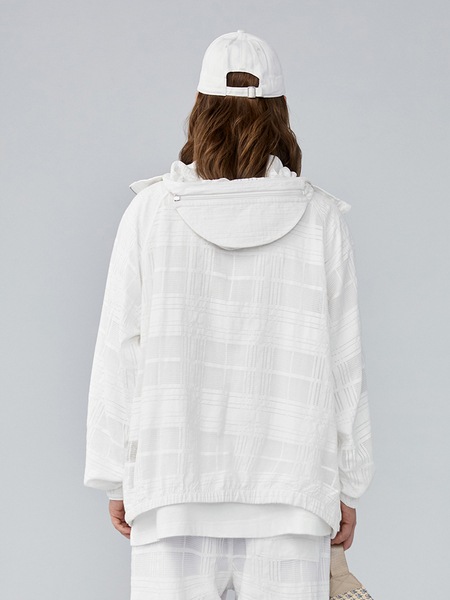 フード付き身長マスク ゆったり日焼け防止服