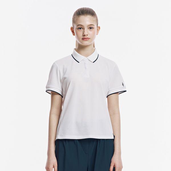 スケッチャーズアパレル女性FIELDSENSORピケカラーTシャツ_SL3WTCFM021女性FIELD