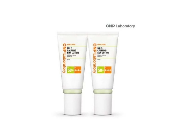 マイルド　カーミング　サンローション　50ml*2　お得セット　韓国コスメ 　正規品　つや肌