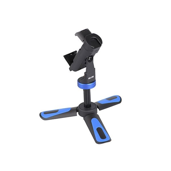 SLIK スマホ三脚 360度回転 コンパクト収納 Bluetoothリモコン付属 246214