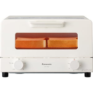 【即納】パナソニック トースター オーブントースター 4枚焼き対応 30分タイマー搭載 ホワイト NT-T501-W