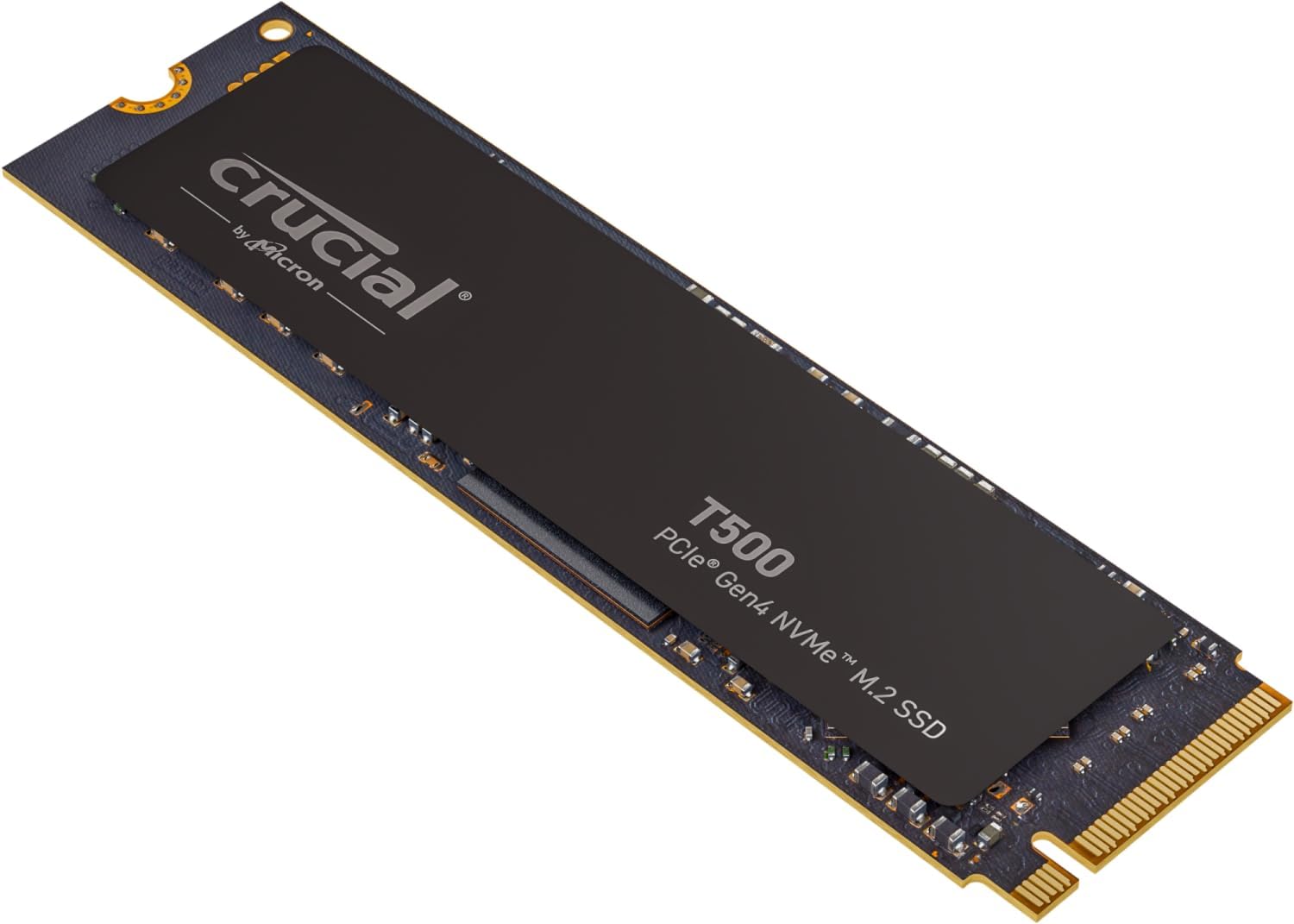 Crucial T500 【新型PS5/PS5で動作確認済み】1TB SSD PCIe Gen4(最大転送速度7,400MB/s) NVMe M.2(2280)内蔵 5年保証