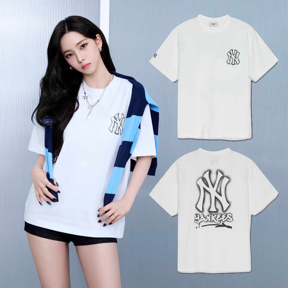 aespa カリナ 着用/Basic Street Logo Over Fit T-Shirt/ユニセックス/3ATSB0353