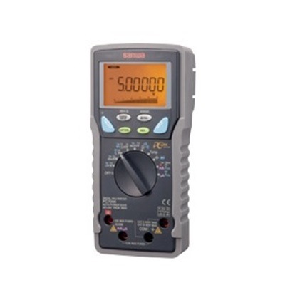 高確度高分解能（パソコン接続）デジタルマルチメータ 三和電気計器 PC-7000（電流計/電圧計/温度測定機能/コンダクタンス測定/通信機器/家電製品/据置測定/回路分析）