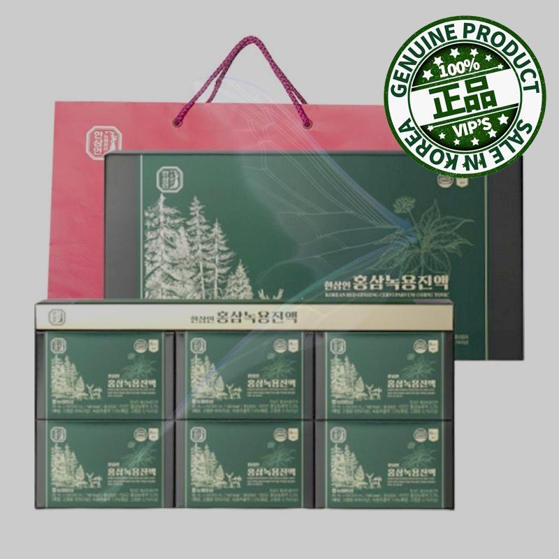 ハンサム人紅参緑溶鎮液30個入り+ショッピングバッグ/ 60ml / 1セット