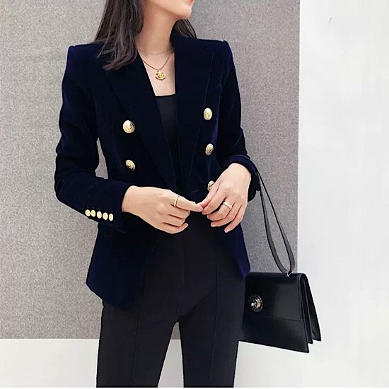 【取寄：納期2週間】ジャケット ベルベット スーツ 上品 お呼ばれ 羽織り レディース 無地 新作 シンプル