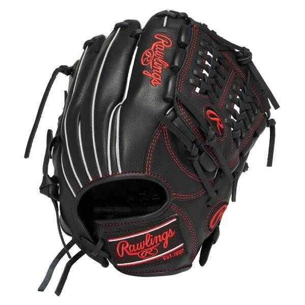Rawlings ローリングス JR.ハイパーテック R9 N6L1 B-RH GJ5R9N6L1-B 少年軟式グラブ