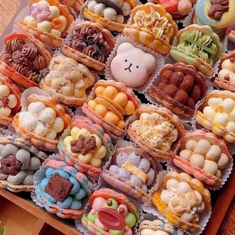 【1つ買うと1つ無料】lucky box 24貝殻が太っている韓国式マカロン漫画フランス式間食ギフトバレンタインデー新プレゼントネット赤正統33 6,113円