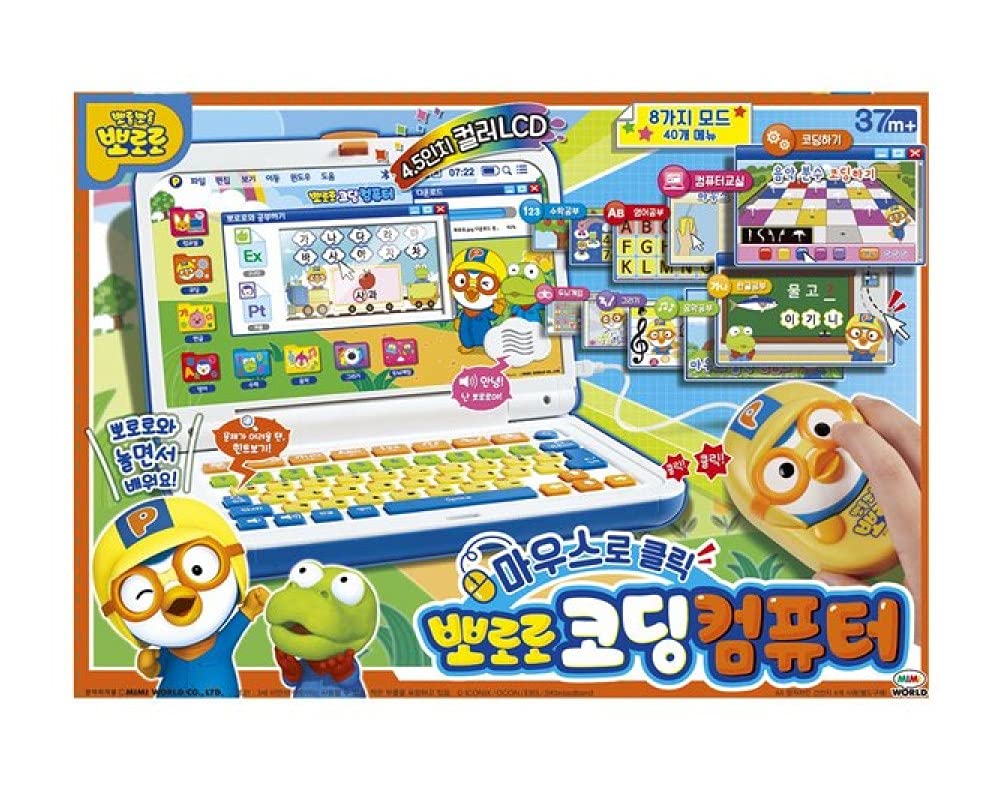 ポロロ コーディングコンピュータプレイセット韓国語と英語モード (日本語 X)