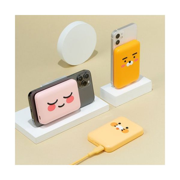 KAKAOFRIENDS PARTNERS アーババワイヤレス充電補助バッテリー5000mAhモバイルバッテリー
