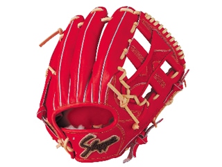 KSG-SR2GRオレンジ/トレンチ 硬式グラブ 内野手用 (C-1651)