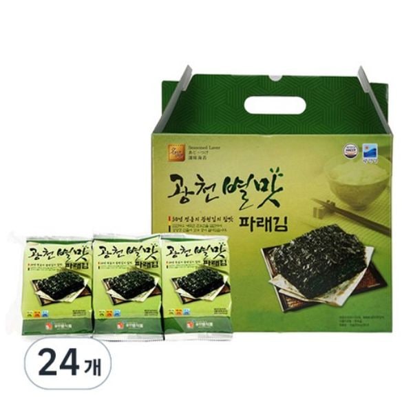廣川別味のり食卓のり 15g 24個/ 韓国直送